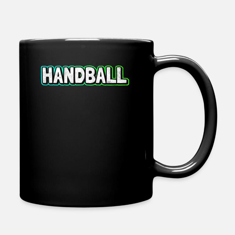Handball - Tasse einfarbig - Schwarz