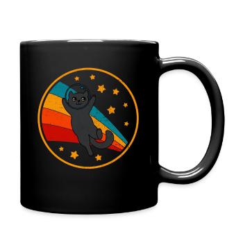 Bombay Cat Space Cat - Mug uni - noir - Droite