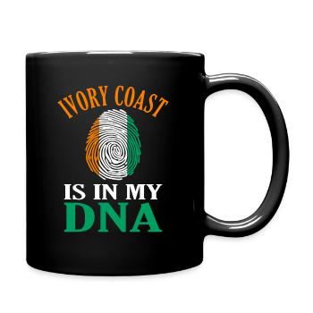 Côte d’Ivoire - Mug uni - noir - Droite