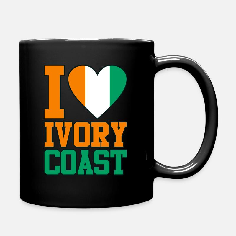 Côte d’Ivoire - Mug uni - noir