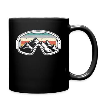 Snowboard Snowboarder Snowboard Sports d’hiver - Mug uni - noir - Droite