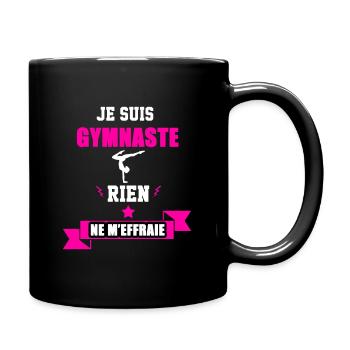 gymnaste Rien ne m'effraie - Mug uni - noir - Droite