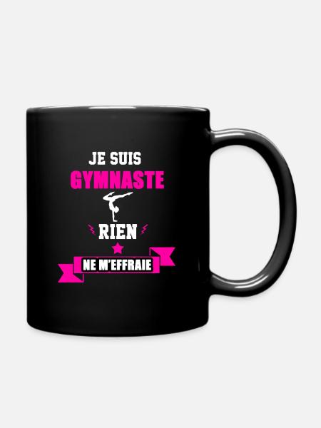 gymnaste Rien ne m'effraie - Mug uni - noir