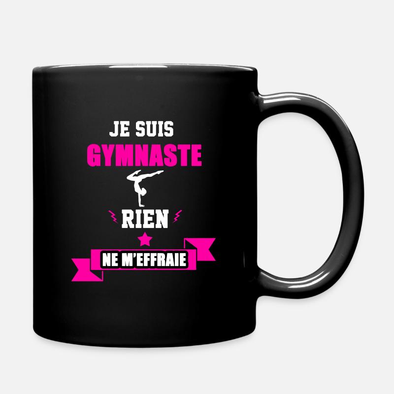 gymnaste Rien ne m'effraie - Mug uni - noir