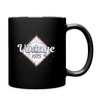 Édition limitée Année de naissance 1975 Millésime 1975 - Mug uni - noir - Droite