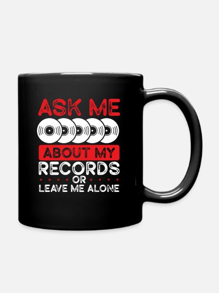Disques vinyles Disques vinyles Collector Records - Mug uni - noir