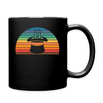 Magicien Tours de magie Magie Illusionniste Magicien - Mug uni - noir - Droite