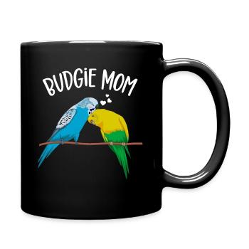 Budgie Maman Maman Oiseau Cadeau - Mug uni - noir - Droite