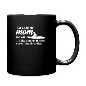 Kayak Kayak Kayaker Kayaker Kayaking - Full Colour Mug - black - Right