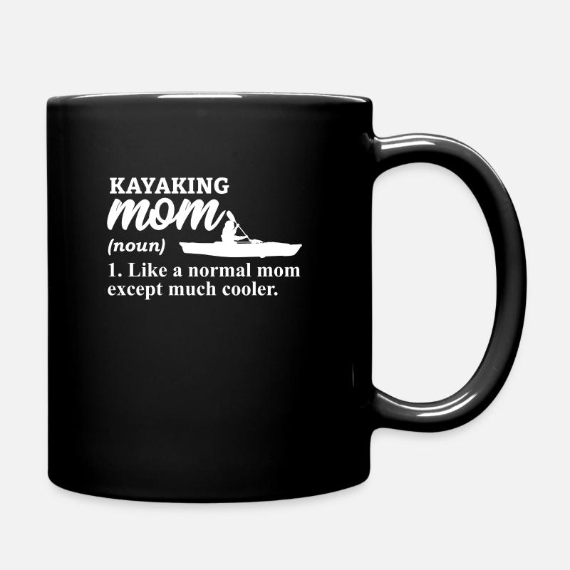 Kayak Kayak Kayaker Kayaker Kayaking - Mug uni - noir