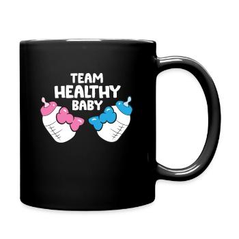 Équipe de genre Healthy Baby Fun Baby Shower - Mug uni - noir - Droite