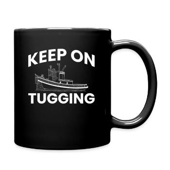 Continuez à remorquer remorqueur remorqueur - Mug uni - noir - Droite