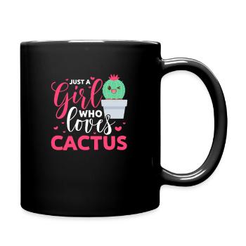Cactus Fille Cactus Fille Fille Cadeau - Mug uni - noir - Droite