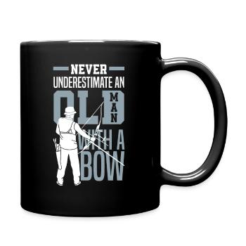 Funny Archery Archer Gift - Full Colour Mug - black - Right