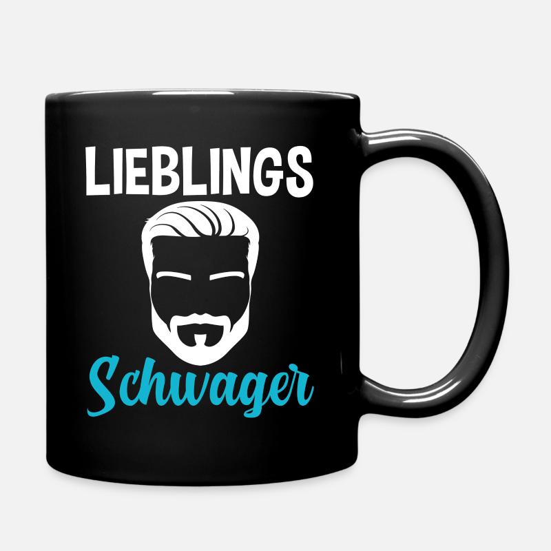 Lieblings Schwager - Tasse einfarbig - Schwarz