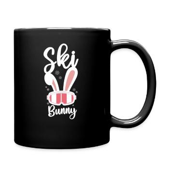 Ski Skiing Ski - Full Colour Mug - black - Right