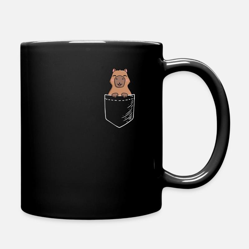 Capybara - Mug uni - noir
