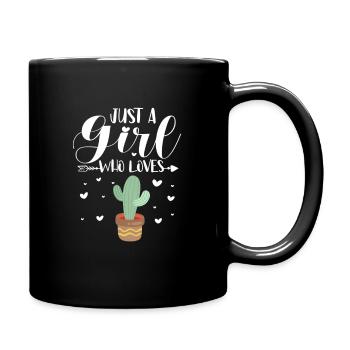 Cactus Fille Cactus Fille Fille Cadeau - Mug uni - noir - Droite