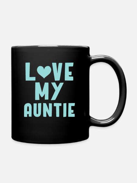 Auntie - Full Colour Mug - black