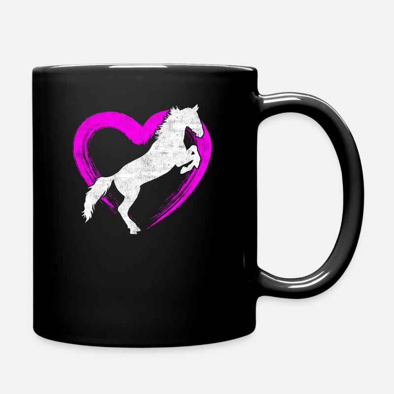 Cheval Cheval Amour - Mug uni - noir