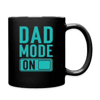 Father-to-be Father Gift Saying - Full Colour Mug - black - Right