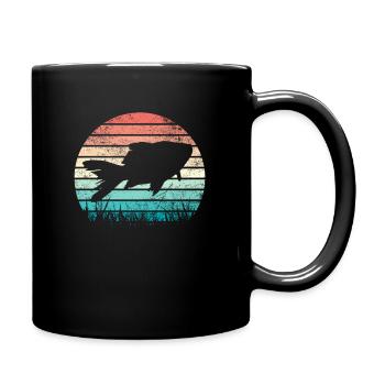 Aquarium Aquaristics Fish Ornamental fish Aquascaping - Full Colour Mug - black - Right