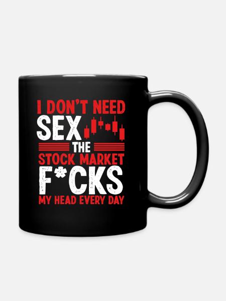 Make Money in the Stock Market Stock Market Trader - Tasse einfarbig - Schwarz