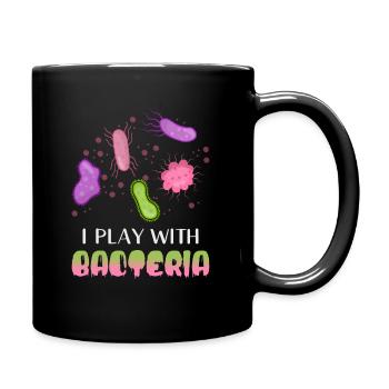 Biology Saying - Full Colour Mug - black - Right