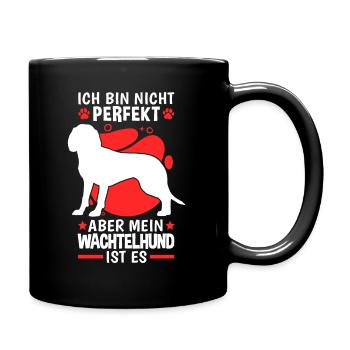 Wachtelhunde sind perfekt Deutscher Wachtelhund - Tasse einfarbig - Schwarz - Rechts