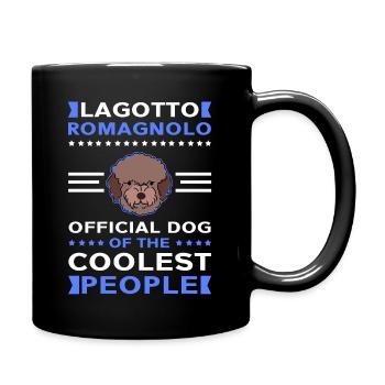 Lagotto Romagnolo Dog Owner Gift - Full Colour Mug - black - Right