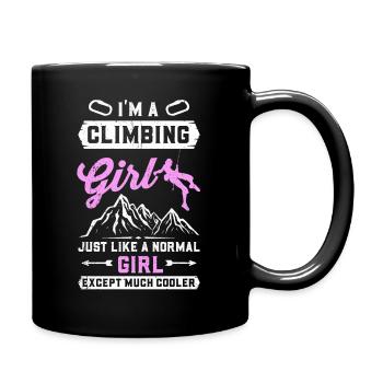 Cadeau d’escalade Escalade Alpinisme Escalade - Mug uni - noir - Droite