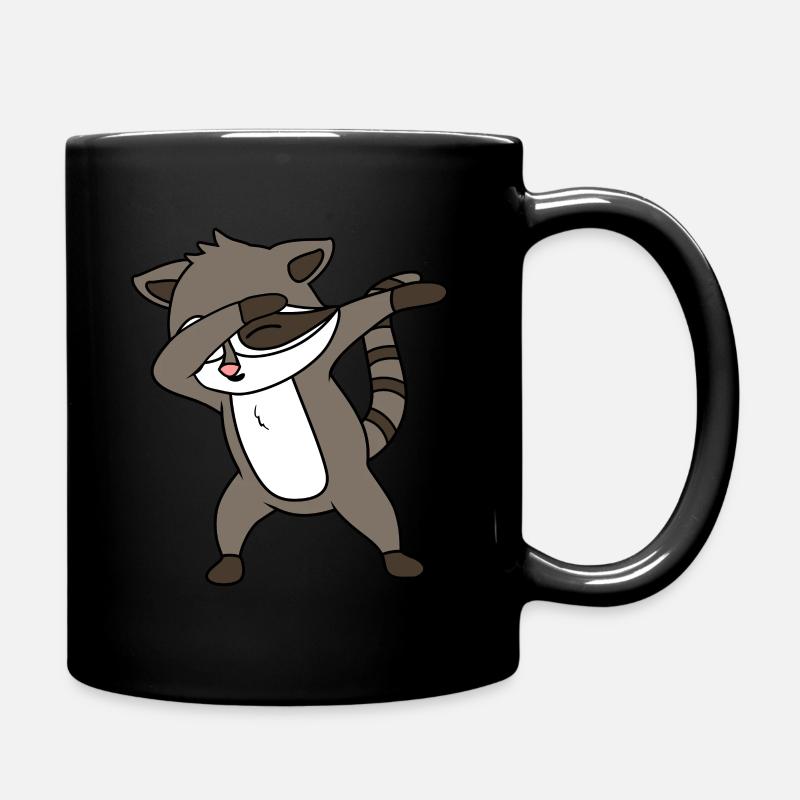 Raton laveur - Mug uni - noir