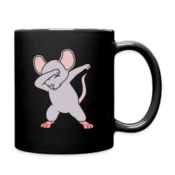 Mouse - Full Colour Mug - black - Right