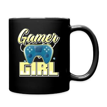 Gamer Girl Cute Anime Style Video Gamer Girl - Tasse einfarbig - Schwarz - Rechts