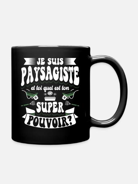Paysagiste Paysagisme Paysagiste Aménagement - Mug uni - noir