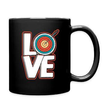 Tir à l’arc Tir à l’arc Cadeau - Mug uni - noir - Droite