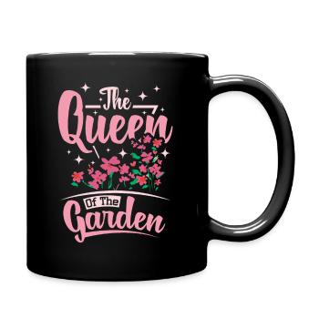 La Reine du jardin - Mug uni - noir - Droite
