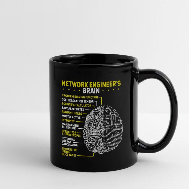 Network Engineer Networking Network Engineering Full Colour Mug