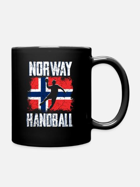 Norvège Handball - Mug uni - noir