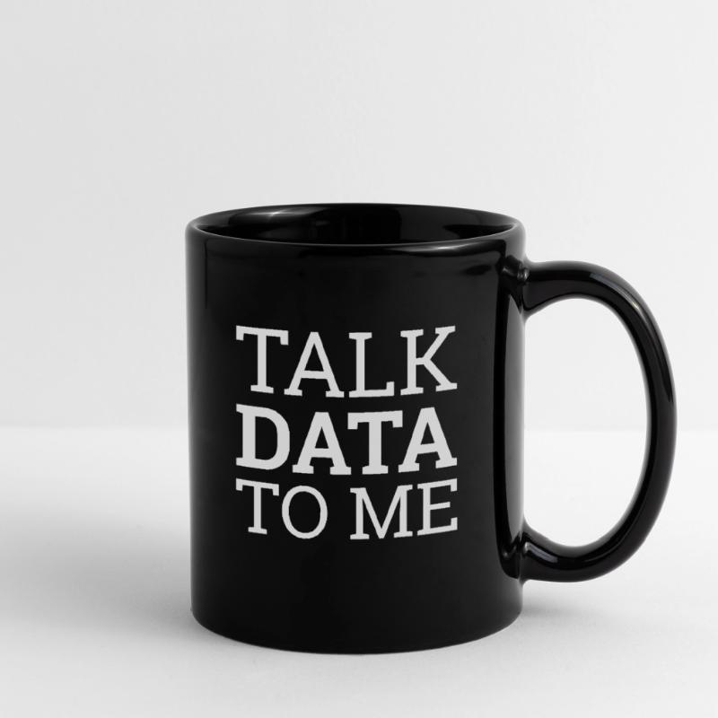 "Talk Data Data Science | Data Science" Tasse einfarbig