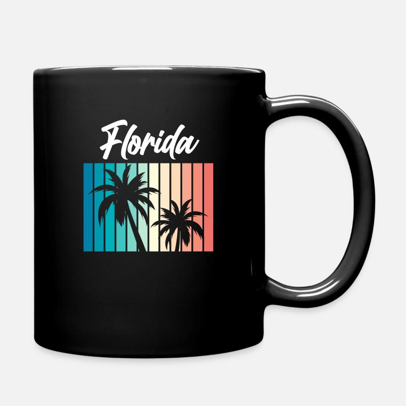 Florida - Tasse einfarbig - Schwarz