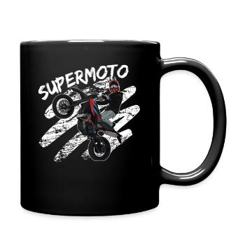 Supermotard / Supermotard / Supermotard Wheelie - Mug uni - noir - Droite