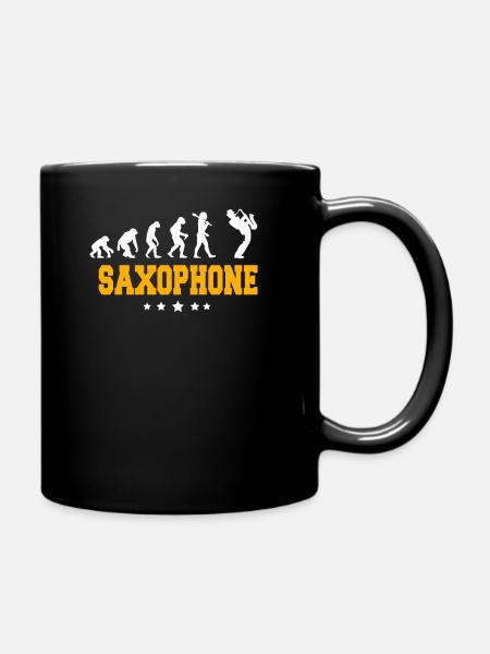 SAXOPHONES - Mug uni - noir