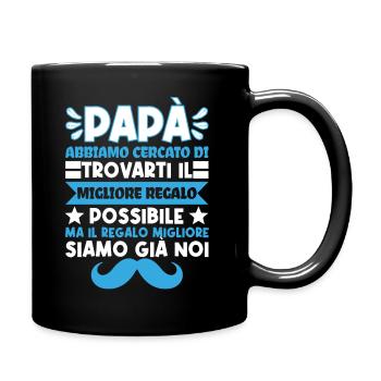 Festa Del Papà miglior Papà del mondo Padre Regalo - Tasse einfarbig - Schwarz - Rechts