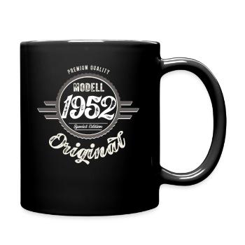 Modèle 1952 Original Oldtimer Badge 70 Anniversaire - Mug uni - noir - Droite