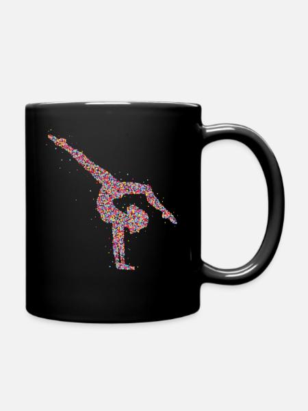 Gymnastique Gymnastique Gymnaste - Mug uni - noir