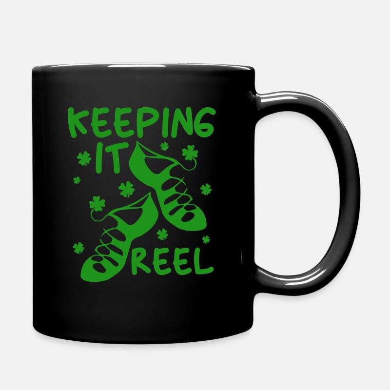 Irlande Dance Tap Dance Keep It Reel Girls - Mug uni - noir