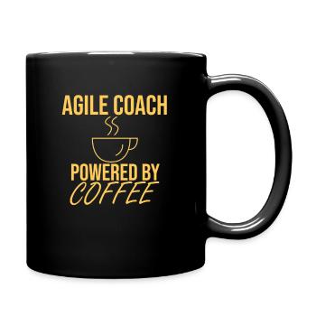 « Agile Coach Coffee | Agile » - Mug uni - noir - Droite