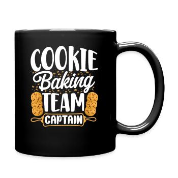 Bake Baking Cookie Team Captain - Full Colour Mug - black - Right