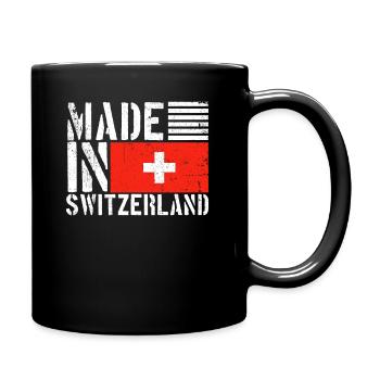 Suisse Swiss Funny Saying - Mug uni - noir - Droite